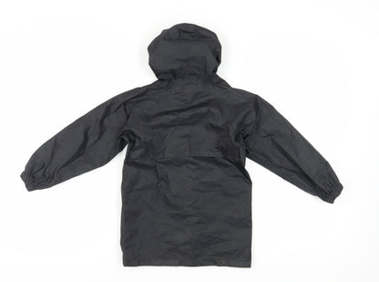Regatta Boys Black Windbreaker Jacket 8 Years Lightweight