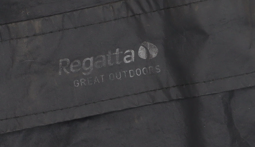 Regatta Boys Black Windbreaker Jacket 8 Years Lightweight