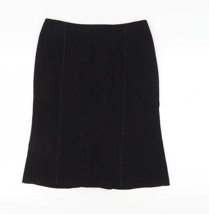 Hobbs Women's Black Knee Length Pencil Skirt, Size 12