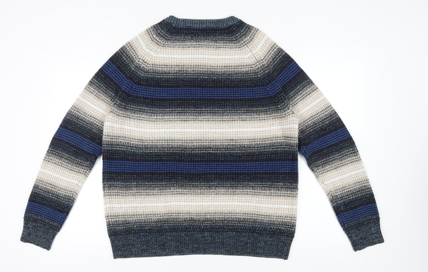 Mantaray Men's XL Multicoloured Striped Pullover Jumper