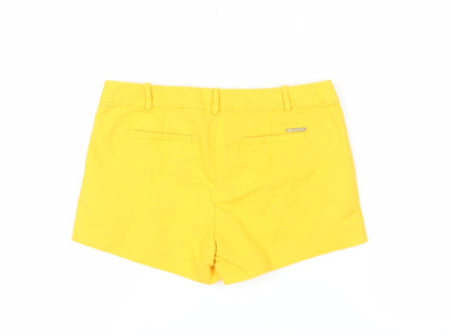Michael Kors Women's Yellow Chino Shorts Size 4