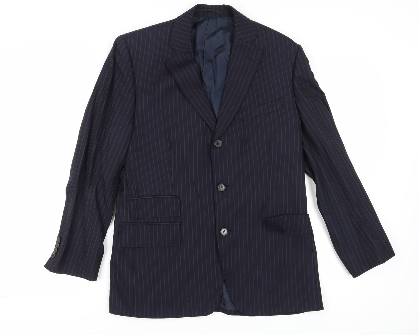 Mens UK Size 38 Jaeger Regular Blue Suit Jacket