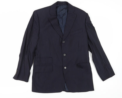 Mens UK Size 38 Jaeger Regular Blue Suit Jacket