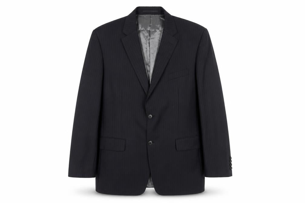 Mens UK Size 44 Austin Reed Regular Black Suit Jacket