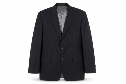Mens UK Size 44 Austin Reed Regular Black Suit Jacket
