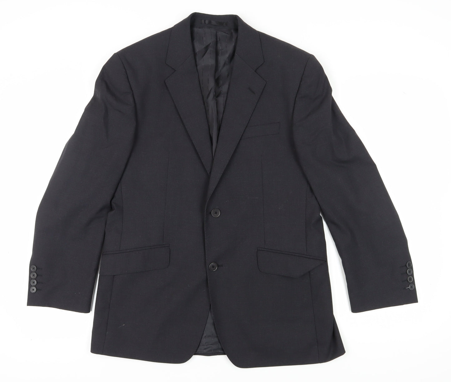 Mens UK Size 40 Jaeger Regular Grey Suit Jacket