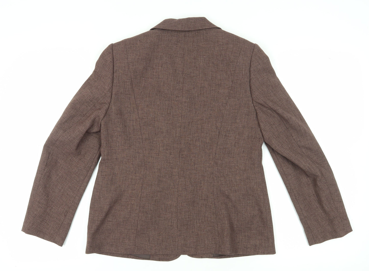 Eastex Women's Brown Suit Jacket, Size 10, Lined, Excellent