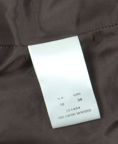 Eastex Women's Brown Suit Jacket, Size 10, Lined, Excellent