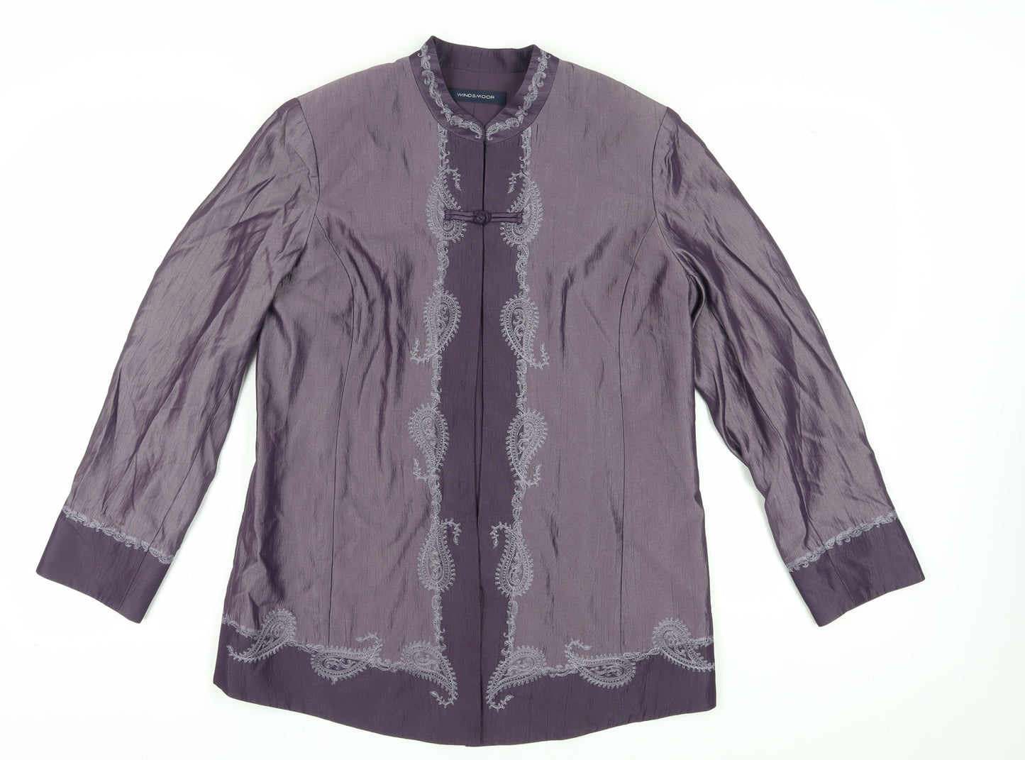 Windsmoor Women's Purple Blazer Size 10 Classic Fit