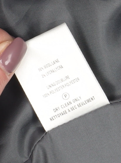 Eastex Women's Grey Blazer, Size 12, Wool Business/F