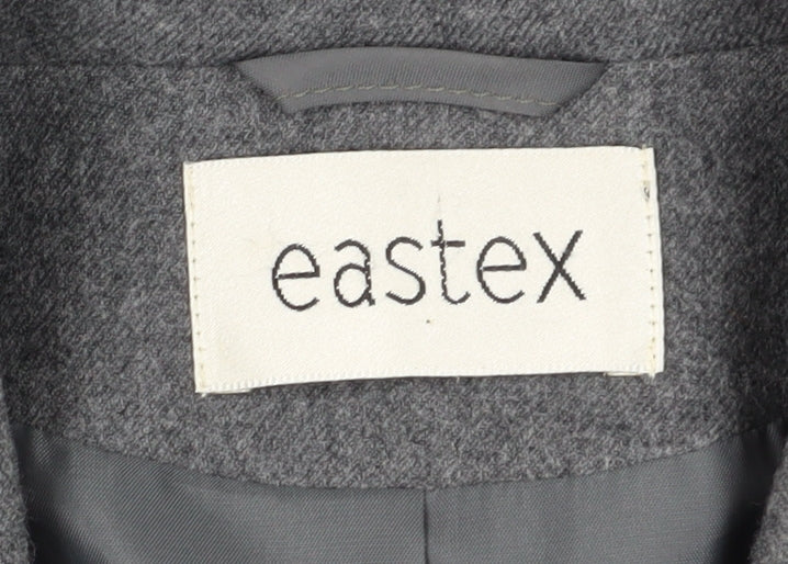 Eastex Women's Grey Blazer, Size 12, Wool Business/F