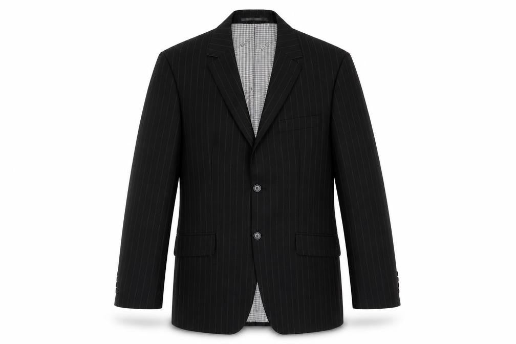 Mens UK Size 38 Ben Sherman Regular Black Suit Jacket