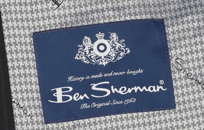 Mens UK Size 38 Ben Sherman Regular Black Suit Jacket