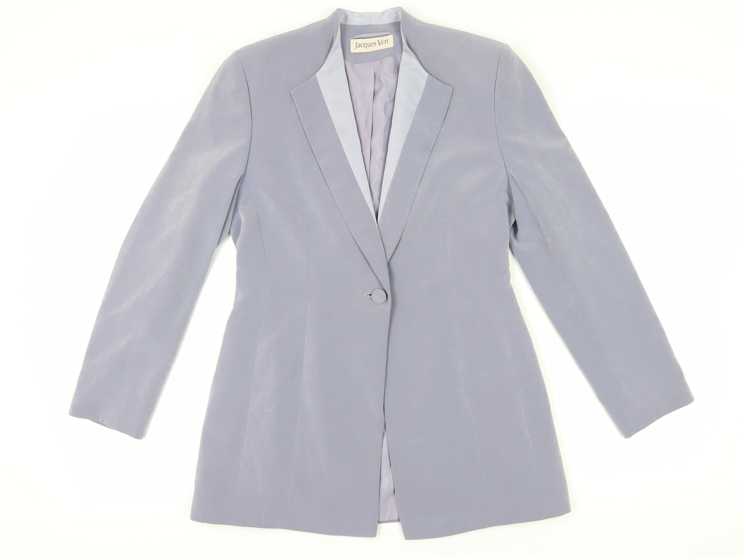 Jacques Vert Women’s Purple Blazer Size 10 Formal Suit Jacket