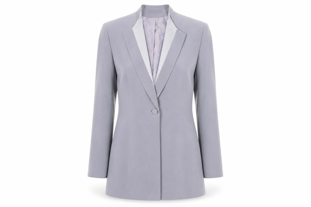 Jacques Vert Women’s Purple Blazer Size 10 Formal Suit Jacket
