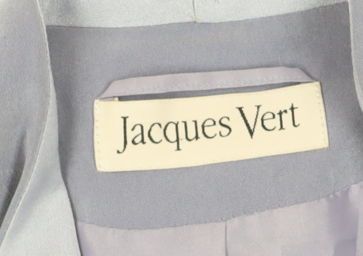 Jacques Vert Women’s Purple Blazer Size 10 Formal Suit Jacket