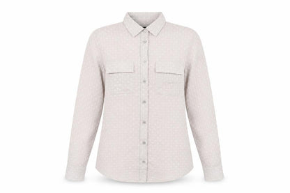 Womens UK Size XS Banana Republic Beige  Button-Up
