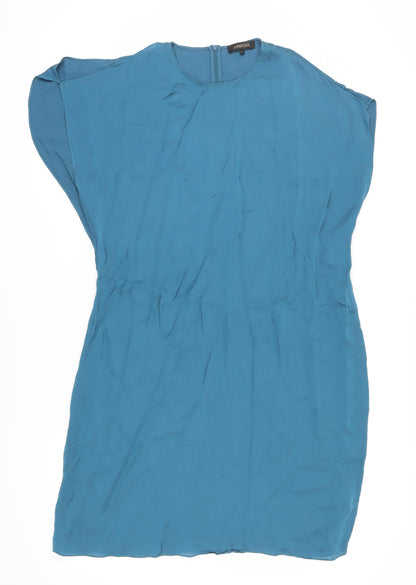 Jaeger Women's Blue Shift Dress, Size 18, Summer Style