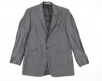 Mens UK Size 40 Jasper Conran Regular Grey Suit Jacket