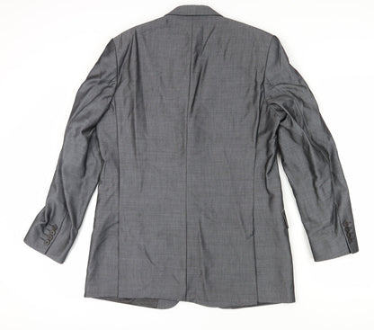 Mens UK Size 40 Jasper Conran Regular Grey Suit Jacket