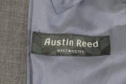 Austin Reed Men's Grey Wool Suit Jacket 40 Regular