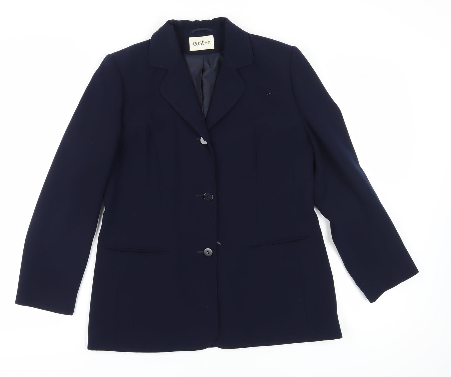 Eastex Women's Blue Blazer Size 12 Lined