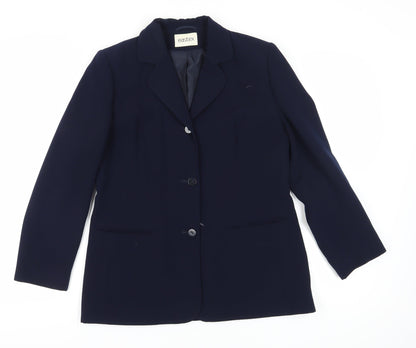 Eastex Women's Blue Blazer Size 12 Lined