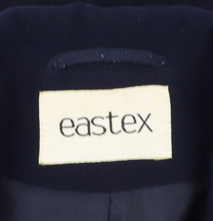 Eastex Women's Blue Blazer Size 12 Lined