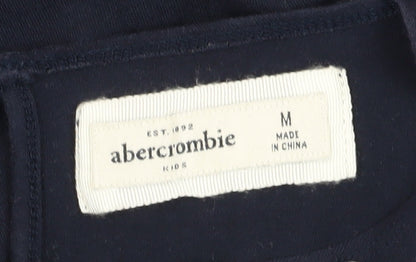 Abercrombie Kids Girls Blue Fit & Flare Dress Medium