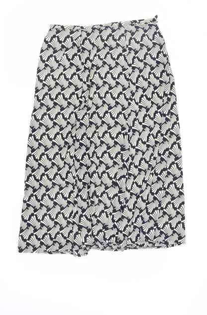 Alexon Women's Multicoloured Pleated Skirt Size 16