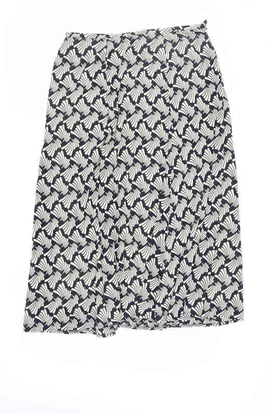 Alexon Women's Multicoloured Pleated Skirt Size 16