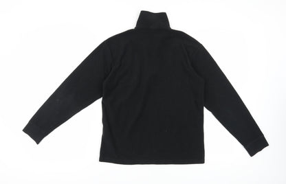 Trespass Men's Black Pullover Sweatshirt S 1/4 Zip