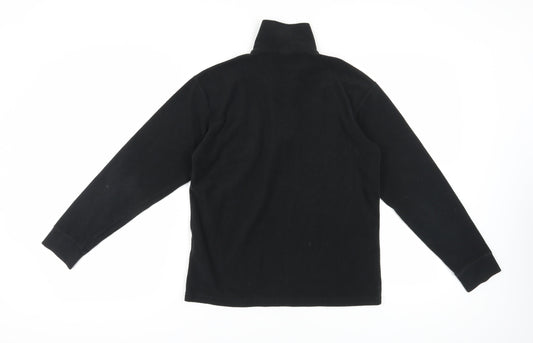Trespass Men's Black Pullover Sweatshirt S 1/4 Zip