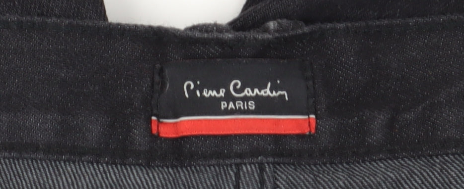 Pierre Cardin Men's Black Chino Shorts, Size S