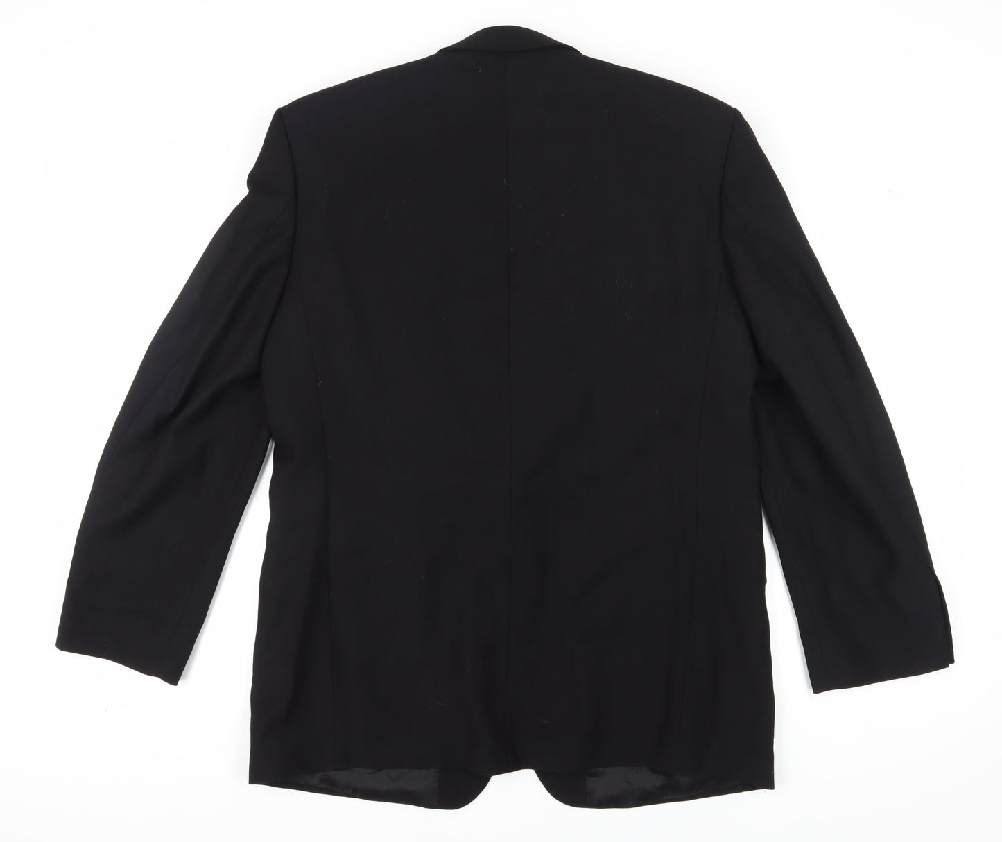 Mens UK Size 42 Pierre Cardin Regular Black Suit Jacket