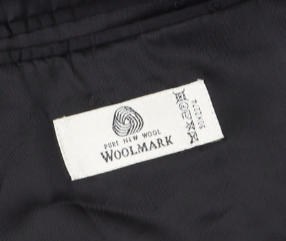 Mens UK Size 42 Pierre Cardin Regular Black Suit Jacket