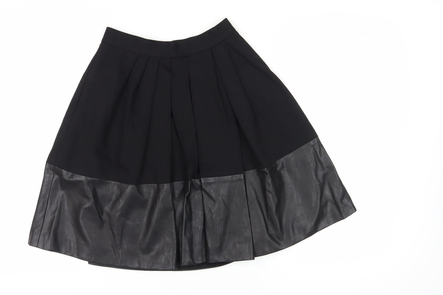 Banana Republic Women's Knee Length Black A-Line Skirt Size 2