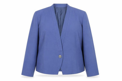 Womens UK Size 18 Eastex Regular Blue Suit Jacket