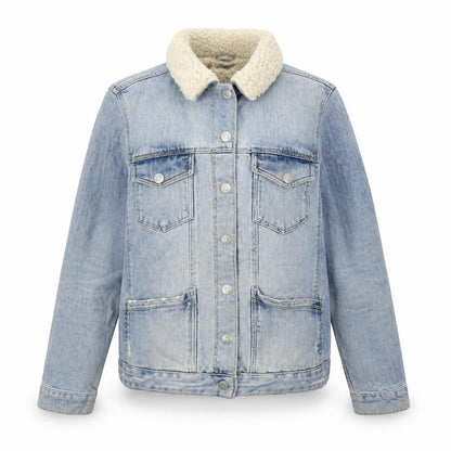 Womens UK Size 10 Topshop Blue Basic Jacket