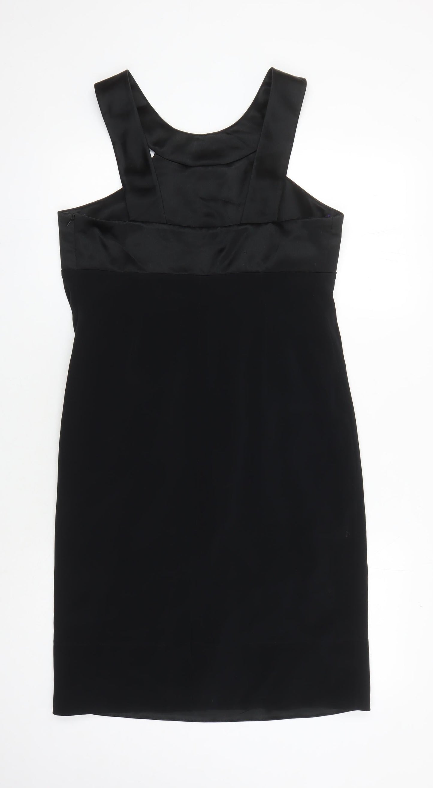 BD Women's Black Beaded Sheath Dress Size 12