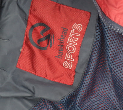 Mens UK Size M Hawkshead Red Windbreaker Coat