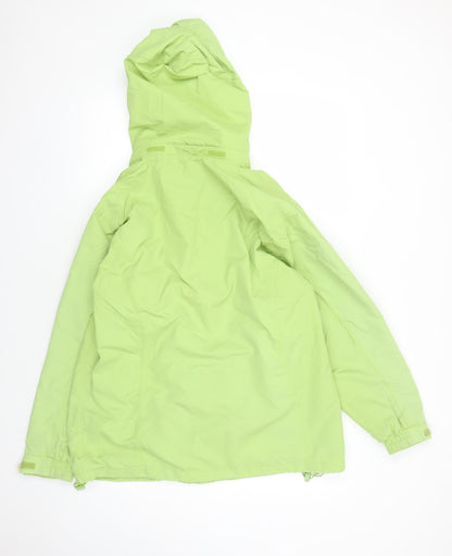 Unisex Adults UK Size M Arctic Storm Green Parka Coat