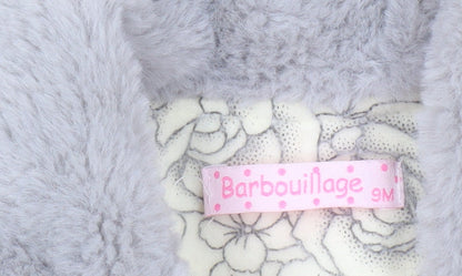 Barbouillage Unisex Toddler Floral Coat 9-12M Grey Winter