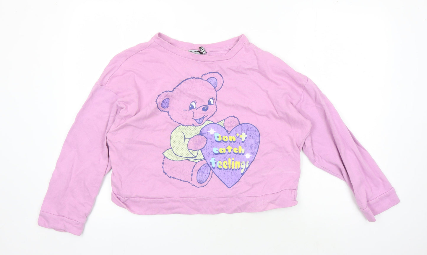Womens UK Size 12 ASOS Pink Jumper Jumper
