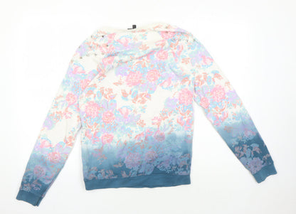 Womens UK Size 8 Topshop Multicoloured Pullover Jumper