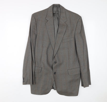 Mens UK Size 42 Dunn & Co Regular Grey Suit Jacket