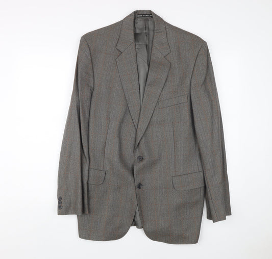 Mens UK Size 42 Dunn & Co Regular Grey Suit Jacket