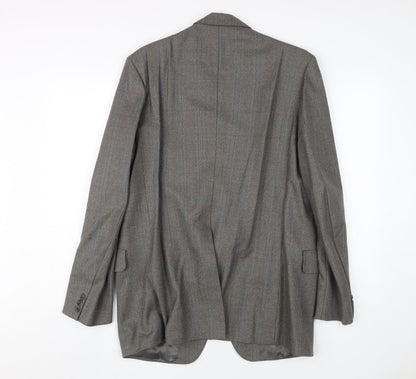 Mens UK Size 42 Dunn & Co Regular Grey Suit Jacket