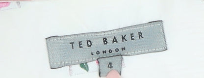 Ted Baker Men's Pink Striped Dress Shirt L