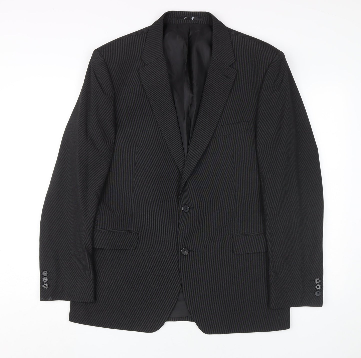 Mens UK Size 42 Thomas Nash Regular Black Suit Jacket